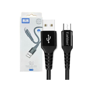 کیفیت کابل تبدیل USB به microUSB ارلدام EARLDOM EC-121 USB TO Micro USB Cable 1m