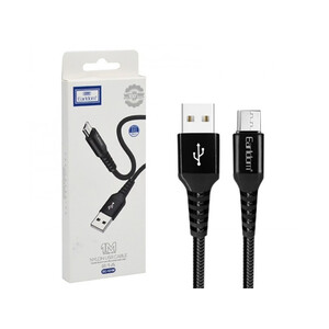 بهترین کابل تبدیل USB به microUSB ارلدام EARLDOM EC-121 USB TO Micro USB Cable 1m