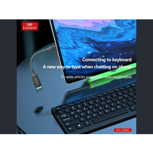 مبدل اوتی‌جی آیفون یواس‌بی به لایتنینگ ارلدام  EARLDOM ET-OT81 OTG adapter 8 Pin