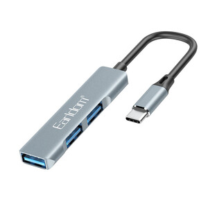 هاب تایپ سی 3 پورت ارلدام EARLDOM 3port HUB model HUB10