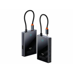 خرید هاب تایپ سی 8 پورت بیسوس Baseus Focus Series 8 Port Type-C Hub Adapter WKYY030413
