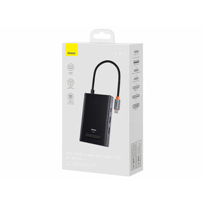 هاب تایپ سی 8 پورت بیسوس Baseus Focus Series 8 Port Type-C Hub Adapter WKYY030413