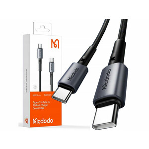 کابل شارژ سریع تایپ سی به تایپ سی 65 واتی 1.5 متری مک دودو MCDODOFast Charge Data Cable CA-3131