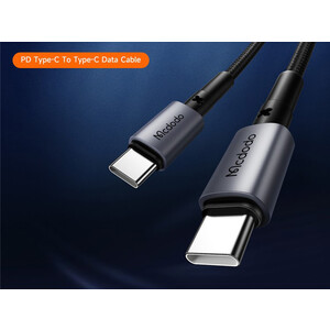 کابل شارژ سریع تایپ سی به تایپ سی 65 واتی مک دودو کابل 1.5 متر مدل MCDODOFast Charge Data Cable CA-3131