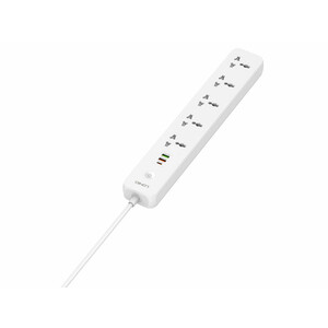 قیمت چند راهی برق پنج سوکت، دو یو اس بی و یک تایپ سی الدنیو LDNIO SC5319 5 Port + 3 USB Power Socket Plug Extension Wall Charger