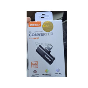 بهترین مبدل لایتنیگ 2 در 1 رسی RECCI RDS-A05 Lightning Converter