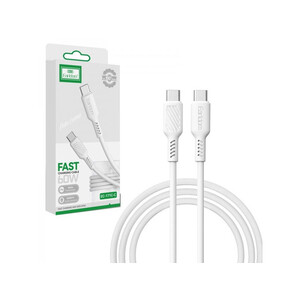 قیمت کابل شارژ سریع تایپ سی به تایپ سی یک متری 60 وات ارلدام Earldom EC-171 Type C cable 1.0m