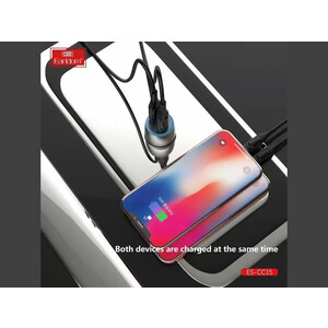 شارژر فندکی دو پورت تایپ سی 40 وات ارلدام   CC15