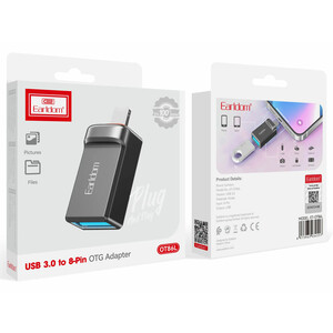 قیمت مبدل اوتی‌جی آیفون یواس‌بی به لایتنینگ ارلدام Earldom ET-OT86L OTG adapter 8 Pin