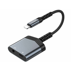 مبدل لایتنینگ به پورت شارژ لایتنینگ و جک 3.5 میلی‌متری صدا رسی RDS-A17