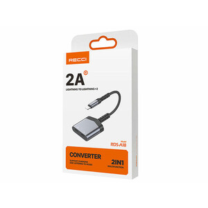 قیمت مبدل لایتنینگ به دو درگاه لایتنینگ رسی RDS-A18