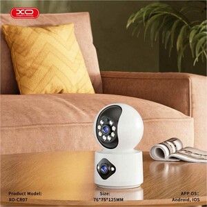 دوربین مداربسته بی‌سیم ایکس‌او XO CR07 با لنز دوگانه و 4 مگاپیکسل