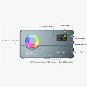 فروش مینی نور جیبی RGB  آرتاکو
