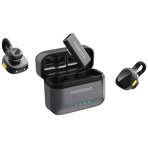 میکروفون یقه ای بی سیم پورودو Porodo مدل PDLAMPHF76BK تایپ سی