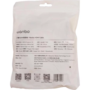 قیمت کابل HDMI ونبو Wanbo طول 1.5 متری