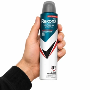 اسپری ضد تعریق مردانه رکسونا rexona مدل Antibacterial Invisible 72H حجم 200ml