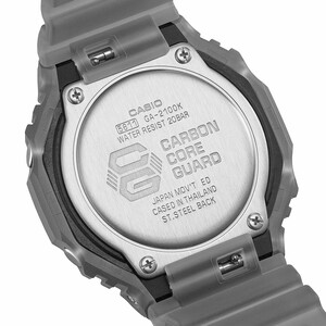 پشت ساعت کاسیو G-SHOCK مدل GA-2100K-1ADR