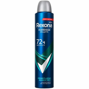 اسپری ضد تعریق مردانه رکسونا rexona مدل Shower Fresh محافظه 72 ساعته 200ml