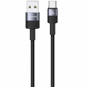 کابل تایپ سی یوسامز USAMS مدل SJ718 توان ۱۸ وات ۱.۲ متر
