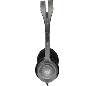 هدفون لاجیتک Logitech مدل H110 با میکروفون چرخشی