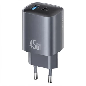 شارژر دیواری 45 وات یوسامز USAMS مدل CC290 دو پورت