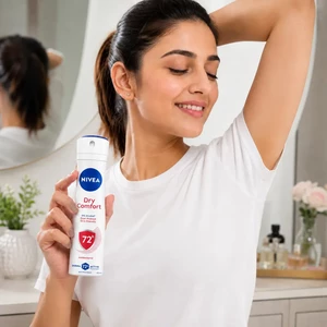 اسپری ضد تعریق زنانه نیوا NIVEA مدل Dry Comfort 72h حجم 150ml