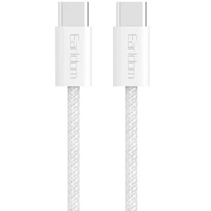 کابل دو سر تایپ سی ارلدام مدل EC-196C-C توان 60 وات 1 متر