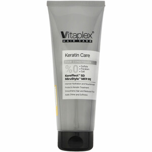 نرم کننده مو ویتاپلکس مدل Keratin Care مناسب موی کراتین شده 250ml