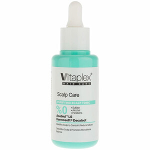 تونیک مو ویتاپلکس مدل Scalp Care کنترل کننده چربی و ضد شوره  کف سر 100ml