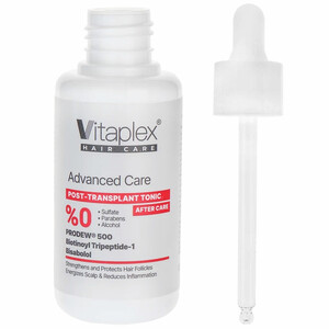 تونیک تقویت کننده پس از کاشت مو ویتاپلکس مدل Advanced Care حجم 100ml