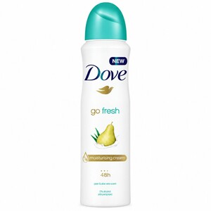اسپری ضد تعریق زنانه داو Dove مدل Go Fresh رایحه گلابی و آلوئه ورا 48H حجم 250ml