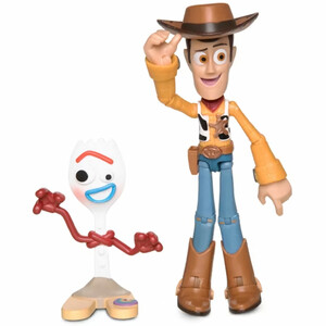 اکشن فیگور وودی و فورکی دیزنی پیکسار Disney Pixar مدل Toy Story 4