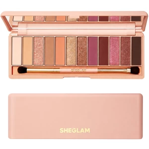پالت سایه چشم شیگلم SHEGLAM اصل مدل Berry با 12 رنگ مات و شاین