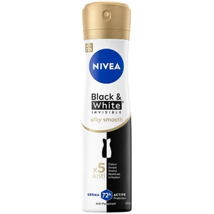 اسپری ضد تعریق زنانه نیوآ Nivea مدل Black & White Silky Smooth حجم 150ml