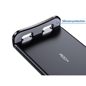 پایه نگهدارنده موبایل و تبلت صندلی عقب خودرو راک Rock Universal retractable car headrest mount دارای پد های سیلیکونی