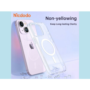 قاب محافظ نیمه شفاف مگ سيف مک دودو مدل Mcdodo Crystal PC-3093 Apple iPhone 14 Pro Max