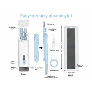 ست نظافت چند کاره دستگاه‌های الکترونیکی کوتتسی Coteetci 8 in1 Multifunctional cleaning set 75002