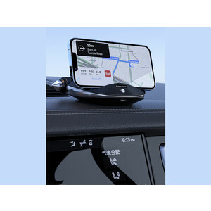 شارژر بی سیم و هولدر موبایل داخل خودرو R100 5 in 1 fast wireless car charger phone car charger mount
