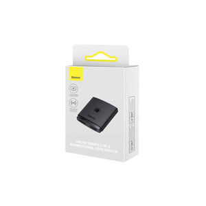 قیمت سویچ HDMI دو در یک بیسوس سری ایرجوی Baseus AirJoy Series2-in-1 BidirectionalHDMI Switch B01331105111-00