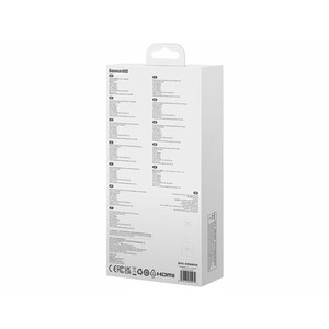 هاب تایپ سی 6 پورت فلزی بیسوس Baseus Focus Series 6 Port Type-C Hub Adapter WKYY030213