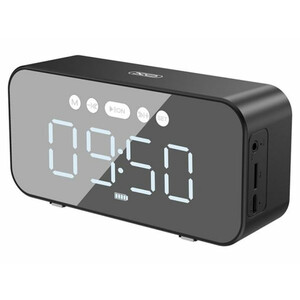 اسپیکر بلوتوث و ساعت دیجیتال ایکس او XO-F41 Bluetooth Mirror Clock Bluetooth Radio Speaker