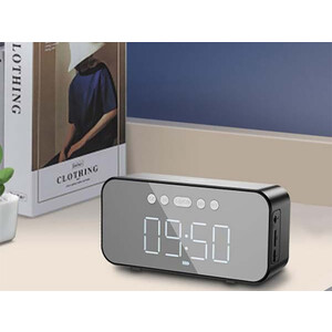 کیفیت اسپیکر بلوتوث و ساعت دیجیتال ایکس او XO-F41 Bluetooth Mirror Clock Bluetooth Radio Speaker