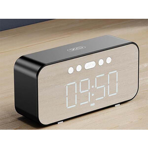 فروش اسپیکر بلوتوث و ساعت دیجیتال ایکس او XO-F41 Bluetooth Mirror Clock Bluetooth Radio Speaker