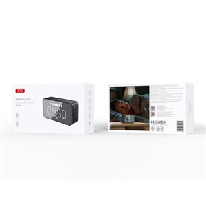 کیفیت اسپیکر بلوتوث و ساعت دیجیتال ایکس او XO-F41 Bluetooth Mirror Clock Bluetooth Radio Speaker