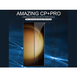 خرید محافظ صفحه نمایش شیشه ای سامسونگ اس 24 اولترا نیلکین Amazing CP+ Pro tempered glass