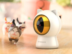 کیفیت اسباب بازی گربه هوشمند شیائومی PETONEER White Petoneer Smart Dot Laser Cat Toy TY011