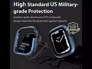 قاب محافظ اپل واچ 45 میلی‌متری سری 7 ویوو wiwu Defense Armor 45mm Watch case