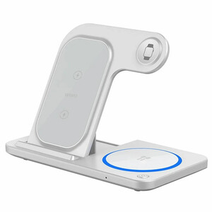 استند و شارژر بی سیم 15 واتی سه کاره رومیزی ویوو Wi-W020