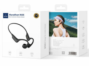 فروش هندزفری گردنی القای استخوانی ویوو WIWU Bone Conduction Headsets Marathon Max with 32G TF card