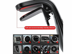 هولدر گوشی موبایل مگنتی داخل خودرو ویوو WiWU CH006 Car Mount Magnetic Mobile Phone Holder